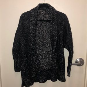 Thick Black Cardigan From Express